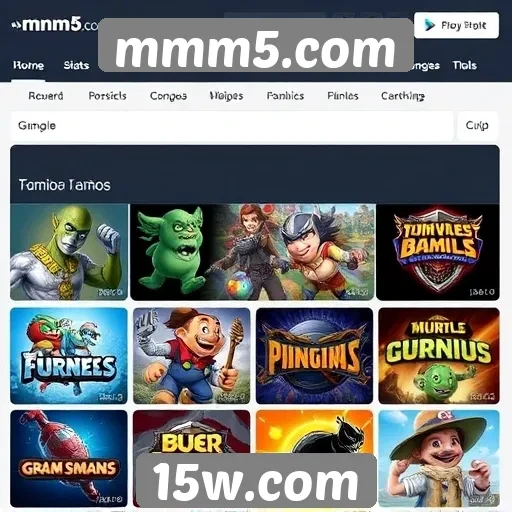 Plataforma mmm5.com oferece diversidade em jogos online